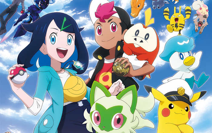Pokemon Horizons anime art